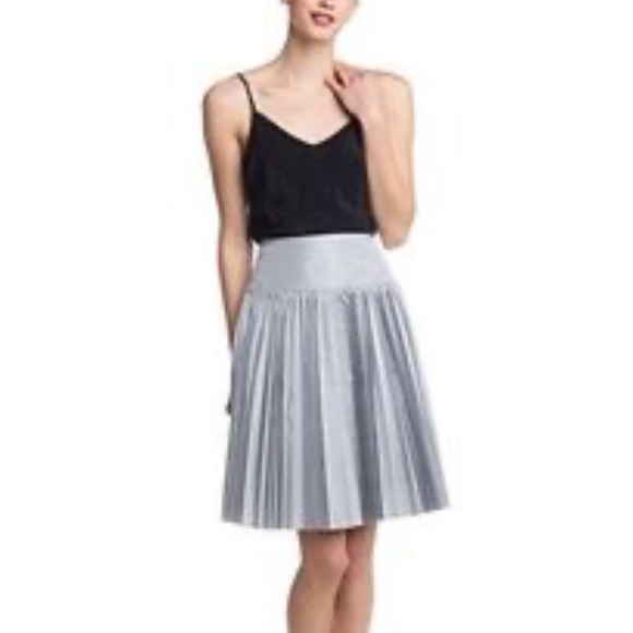 Silk Taffeta ball pleat skirt fuchsia - Picture 7 of 7